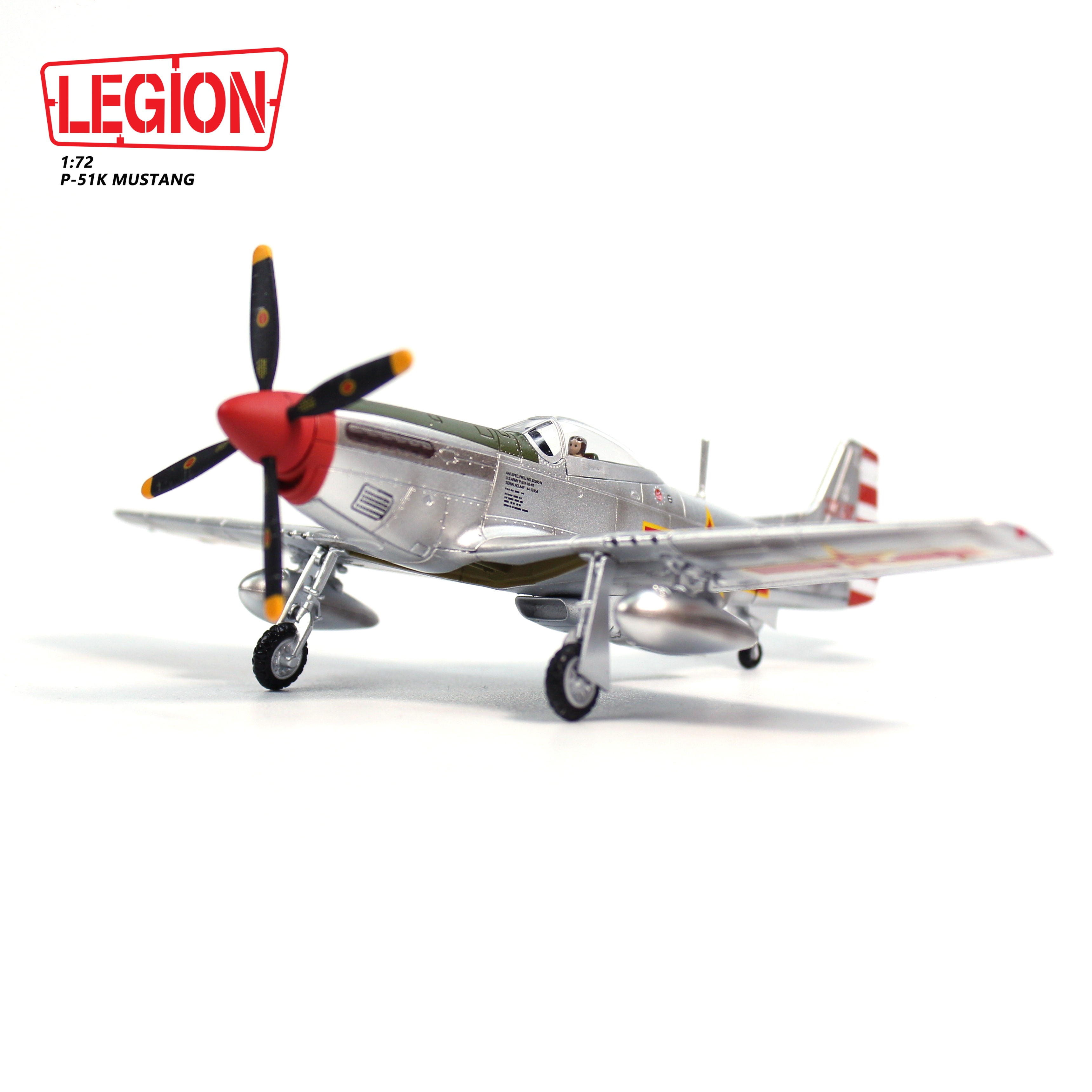 14663LB P-51K 44-12458 “3032 2nd Squadron, Air Combat Group,PLA,Oct. 1st,1949