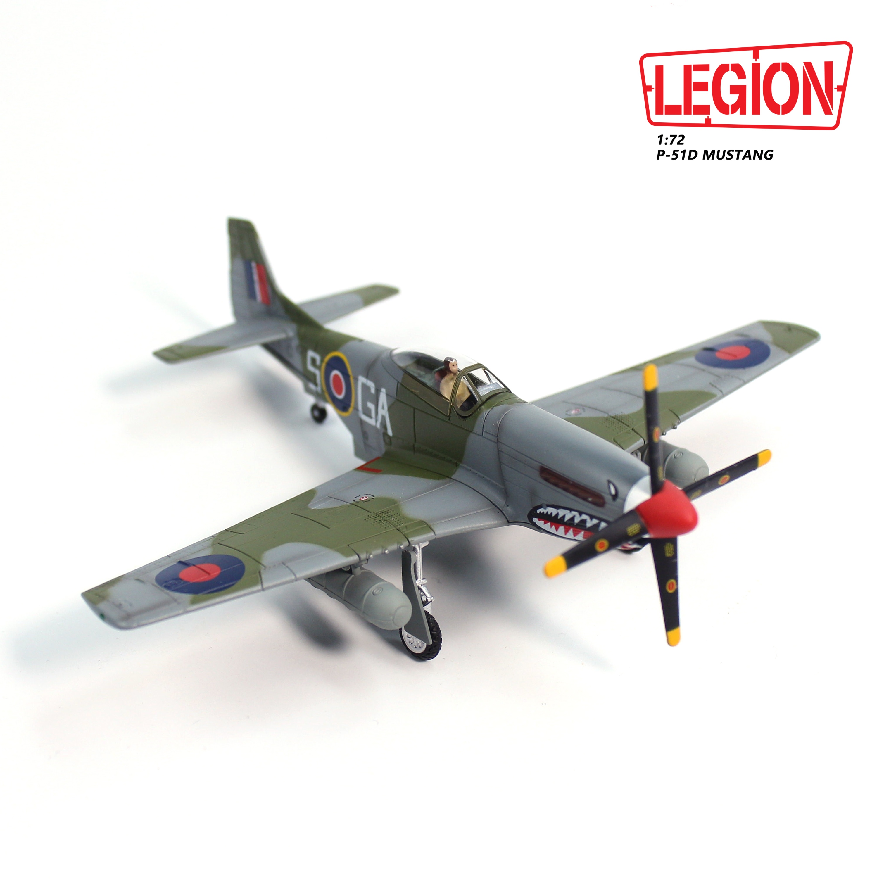 14663LD North American Aviation Mustang Mk.IVA GA-S No.112 Squadron RAF, Italy, spring 1945