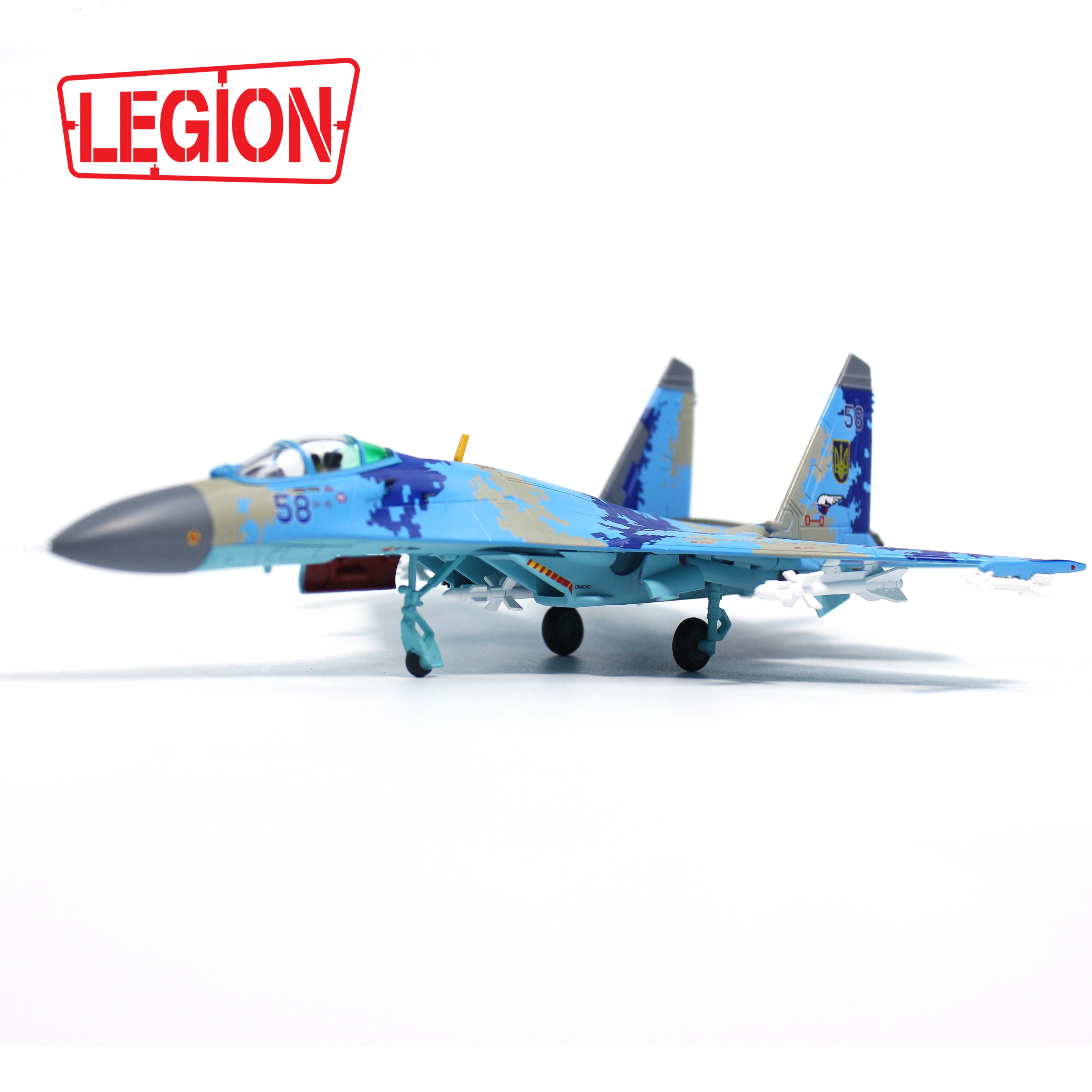 14701LD Su-27 Flanker B Blue 58, Ukrainian Air Force